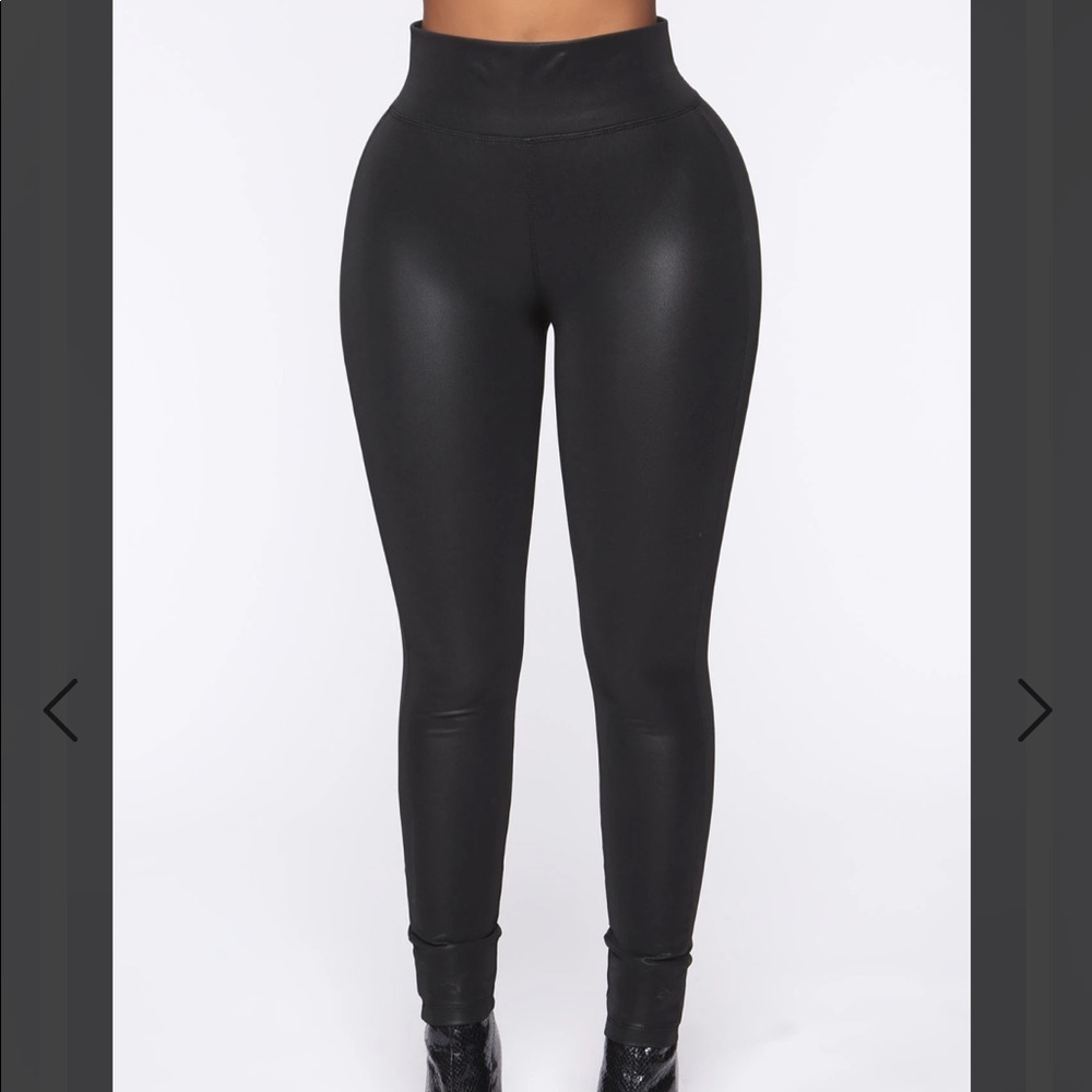 Fashion Nova Faux Leather Leggings